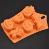 Halloween Pumpkin Plunger Chocolate Cake Cookie Fondant Mold