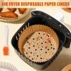 50PCS Air Fryer Disposable Paper Liners with Holes on-Stick Parchment Papers