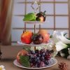 3-Tier Wedding Birthday Party Cake Plate Stand Sweets Tray Cupcake Display Tower