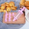 9 Pcs Cookie Press Set With Stencil Mouth Squeeze Cream Mouth Cookie Garland Mouth Baking Tools