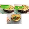 Popular Cake Pie Slicer Sheet Guide Cutter Bread Slice Knife Kitchen Gadget