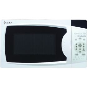 Magic Chef MCM770W .7 Cubic-ft, 700-Watt Microwave with Digital Touch (White)