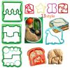 DIY Sandwich Toast Cookies Mold Cake Bread Biscuit Cutter Mould Decorating Tool