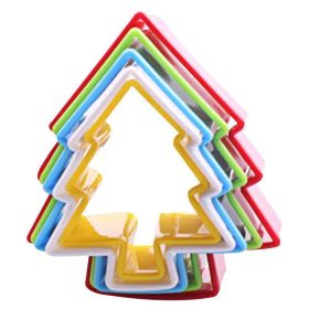 1 Set Cookies Cutter Frame Cake Mould DIY Star Tree Round Heart Flower Mold (Color: Z7)