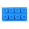 8-Cavity Silicone Donut Mold Chocolate Biscuit Cake Mold Non-Stick Mold DIY Cake Mould Tray