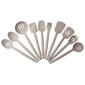 Stir frying spatula; silicone spatula; 8-piece set; Amazon silicone kitchen utensils; silicone spatula package; nylon spatula; 8-piece set (size: 11 piece suit)