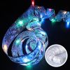 Christmas Decoration LED Ribbon Lights Christmas Tree Ornaments DIY Lace Bows String Light Navidad Home Decoration New Year 2023