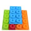 8-Cavity Silicone Donut Mold Chocolate Biscuit Cake Mold Non-Stick Mold DIY Cake Mould Tray