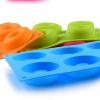 8-Cavity Silicone Donut Mold Chocolate Biscuit Cake Mold Non-Stick Mold DIY Cake Mould Tray