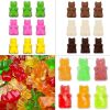 Cake Tools Mold 1 Set 50 Cavity Silicone Gummy Bear Chocolate Candy Maker Ice Tray Jelly Moulds