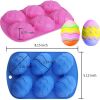 Easter Eggs Shape Silicone Mould Chocolate Cakes Dough Baking Ice Cube Tray