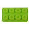 8-Cavity Silicone Donut Mold Chocolate Biscuit Cake Mold Non-Stick Mold DIY Cake Mould Tray