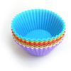 30PCS Silicone Cake Mold Baking Tools Set Baking Cups with Stainless Steel Cream Forcing Mounted Kit