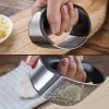 Garlic Press Rocker;  Stainless Steel Garlic Crusher Chopper Mincer Squeezer